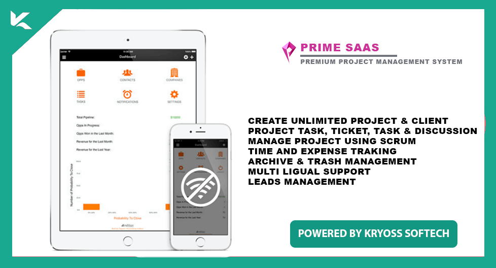 Prime SAAS - Premium Project Management System